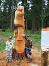 Holzbär von Sepp Heinisch © M.Gredig WWF