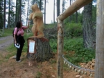 Glockenspiel mit Holzbär von Sepp Heinisch © A.Mazzetta WWF